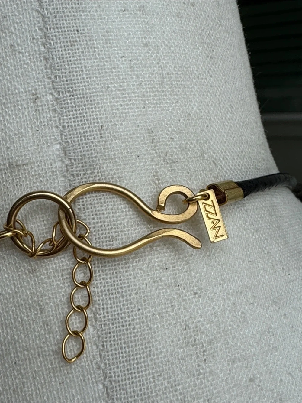 Zzan Avant Garde statement necklace
